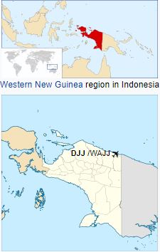 Sentani International Airport Location